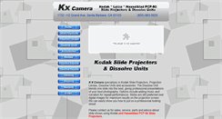 Desktop Screenshot of kxcamera.com